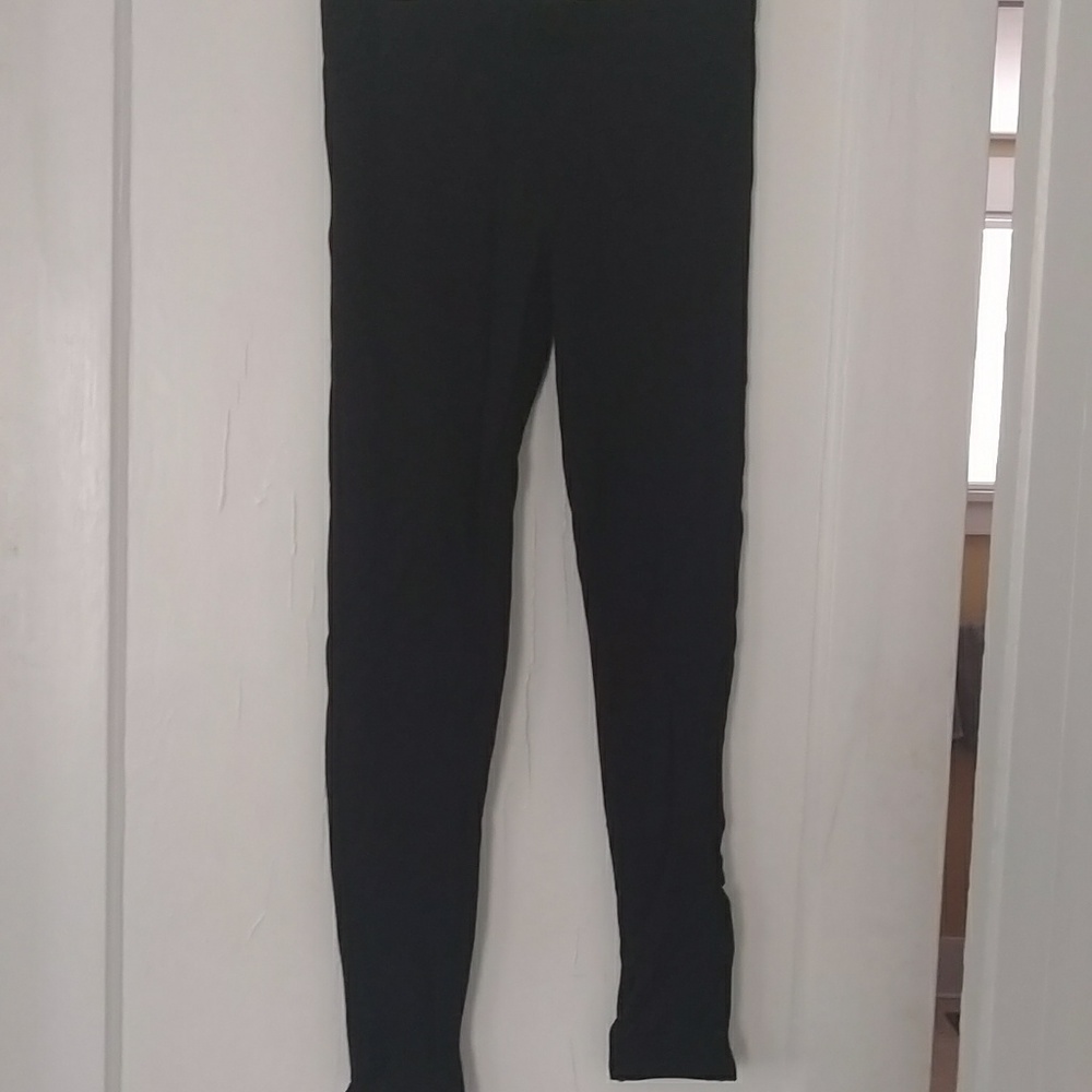 Black leggings, fleece inside